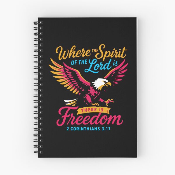 Item preview, 2 Corinthians 3:17 Where The Spirit Of The Lord Is There Is Freedom designed and sold by plushism.