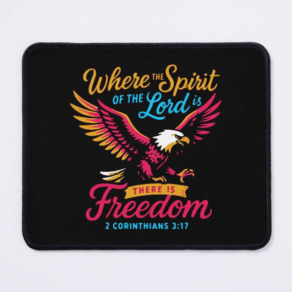 Item preview, 2 Corinthians 3:17 Where The Spirit Of The Lord Is There Is Freedom designed and sold by plushism.
