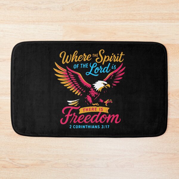 Item preview, 2 Corinthians 3:17 Where The Spirit Of The Lord Is There Is Freedom designed and sold by plushism.