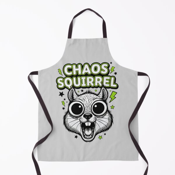 Item preview, Chaos Squirrel Funny Squirrel Meme T-Shirt & Sticker designed and sold by ZyxDes.