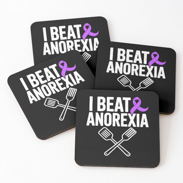Item preview, I Beat Survived Anorexia Awareness designed and sold by Randomera.