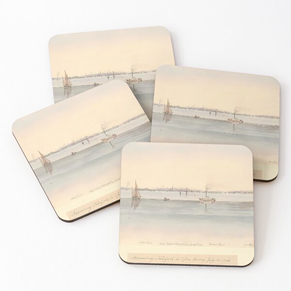 Item preview, Raritan River To New York 1846 | Nautical Art designed and sold by GammaRay.