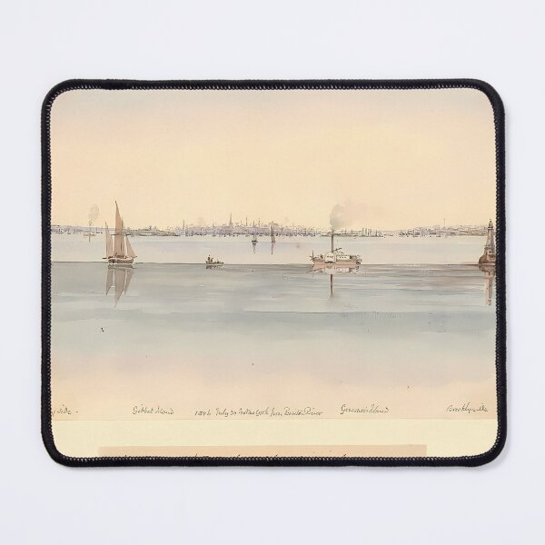 Item preview, Raritan River To New York 1846 | Nautical Art designed and sold by GammaRay.