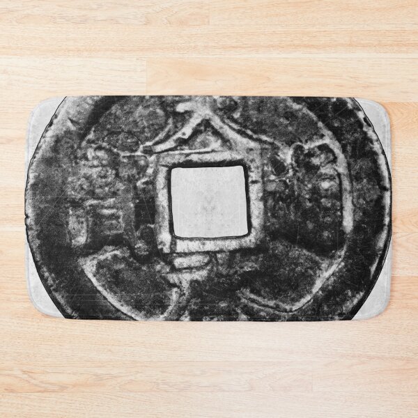 Item preview, Ancient Chinese Bronze Cash Coin Square Hole designed and sold by Ghoul Enterprises.