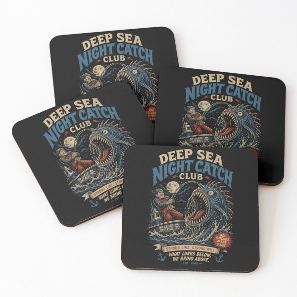 Item preview, Deep Sea Night Catch Club designed and sold by CreativePrints3.