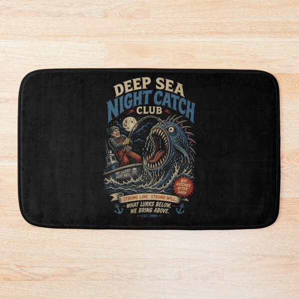 Item preview, Deep Sea Night Catch Club designed and sold by CreativePrints3.