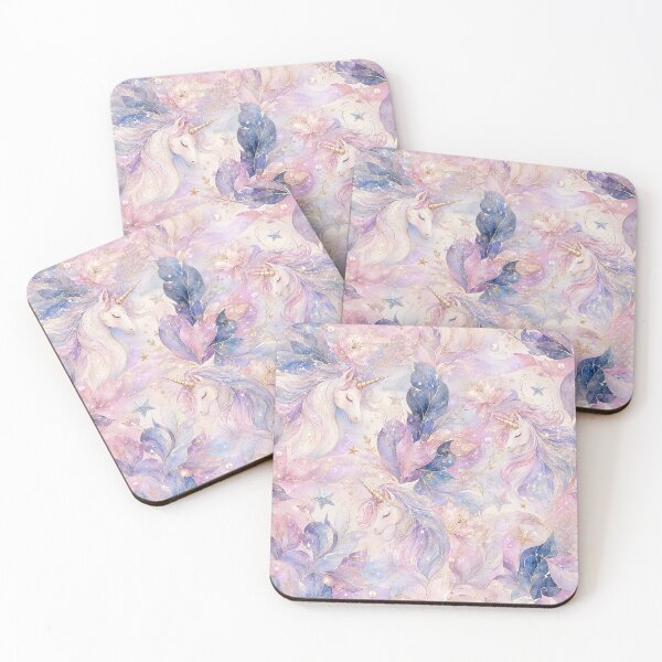 Item preview, Unicorn pattern purple  designed and sold by Heaven1111.