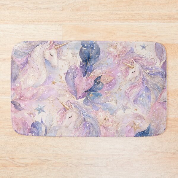 Item preview, Unicorn pattern purple  designed and sold by Heaven1111.