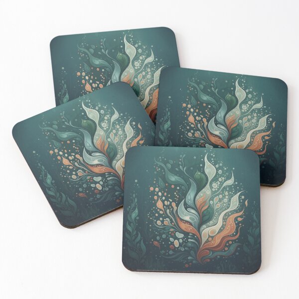 Item preview, Abstract Kelp Forest Organic Marine designed and sold by AnimalAirtistry.