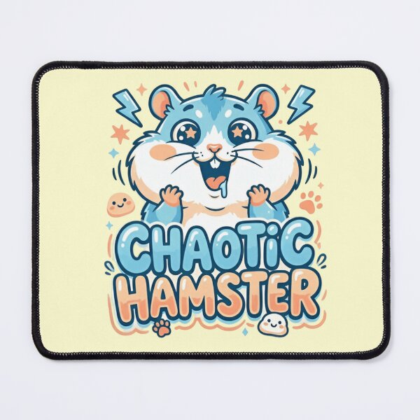 Item preview, Chaotic Hamster Cute Meme Sticker & Funny Shirt designed and sold by ZyxDes.