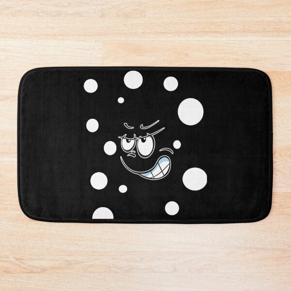 Item preview, Copy of evil grin emoji face googly eyes with polka dots designed and sold by MoonHoneybyImani.