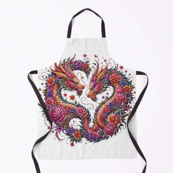 Item preview, Floral Dragons designed and sold by Art That Blooms.