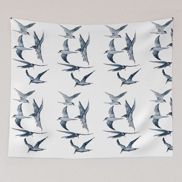 Item preview, Seabirds in Flight designed and sold by Robert Petcher Art.