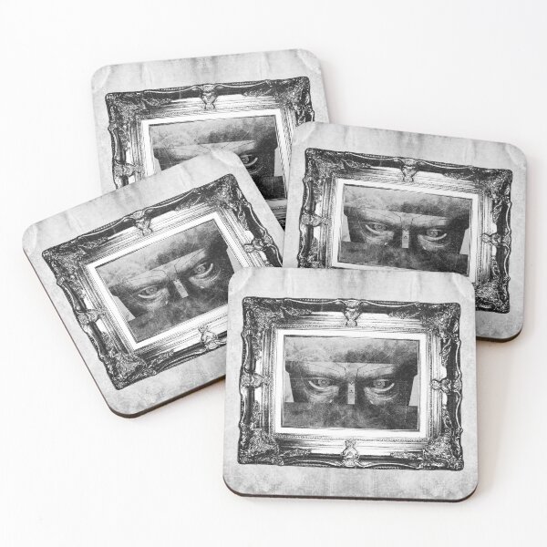 Item preview, Framed Android Eyes Baroque Portrait Watching You designed and sold by Ghoul Enterprises.
