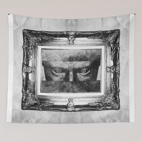 Item preview, Framed Android Eyes Baroque Portrait Watching You designed and sold by Ghoul Enterprises.