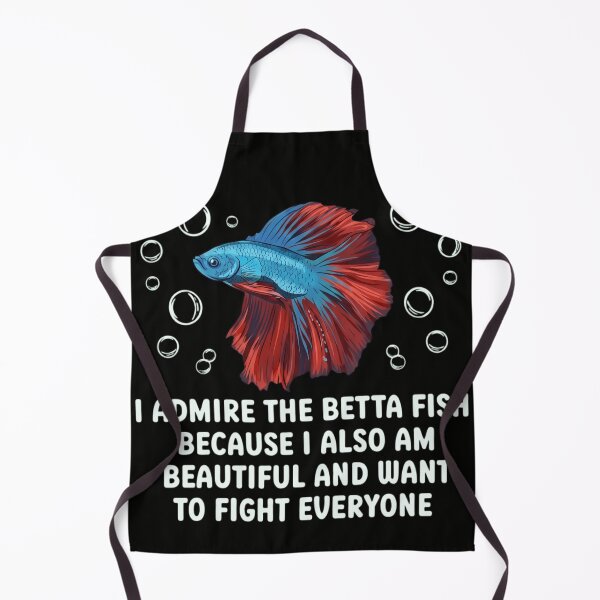 Item preview, Beautiful but Feisty Betta Fish Funny Sarcastic Quote designed and sold by haitrieuic96.