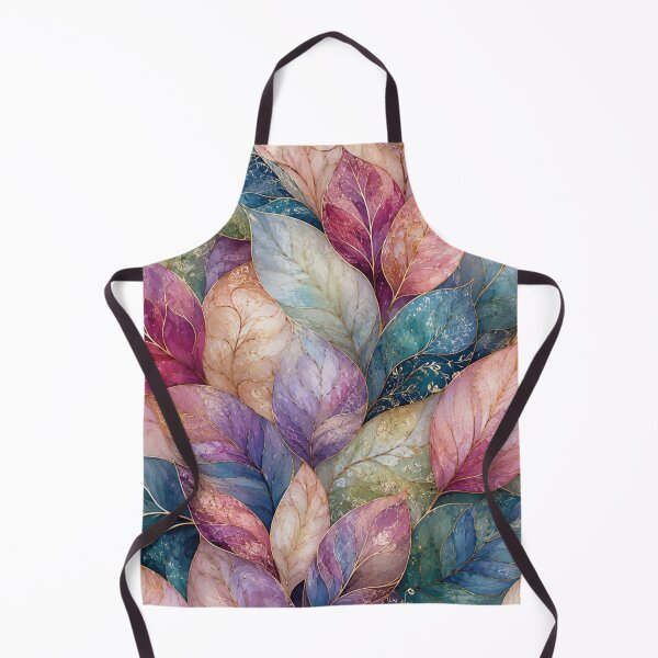 Item preview, Beautiful leaves pattern blue and purple designed and sold by Heaven1111.