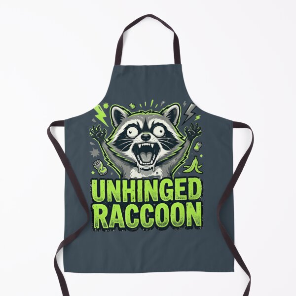 Item preview, Unhinged Raccoon Funny Trash Panda Meme Shirt designed and sold by ZyxDes.
