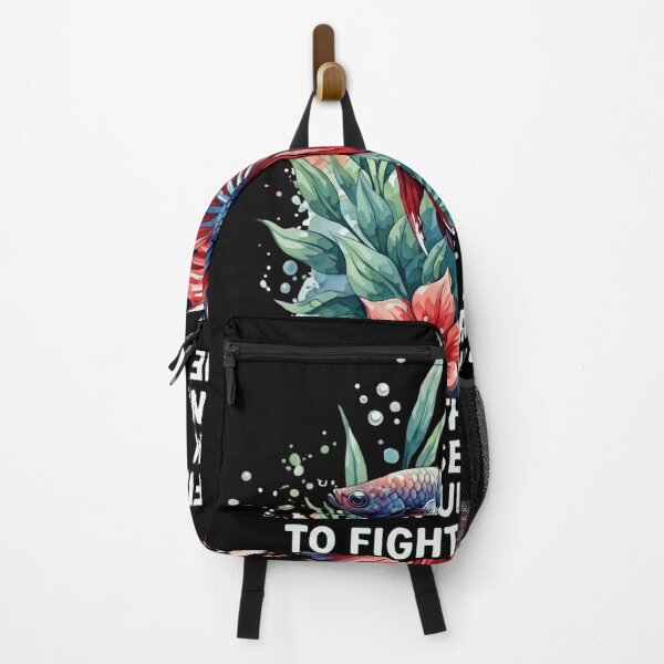 Item preview, Vibrant Betta Fish Watercolor Art - Funny Beautiful and Feisty Quote designed and sold by haitrieuic96.