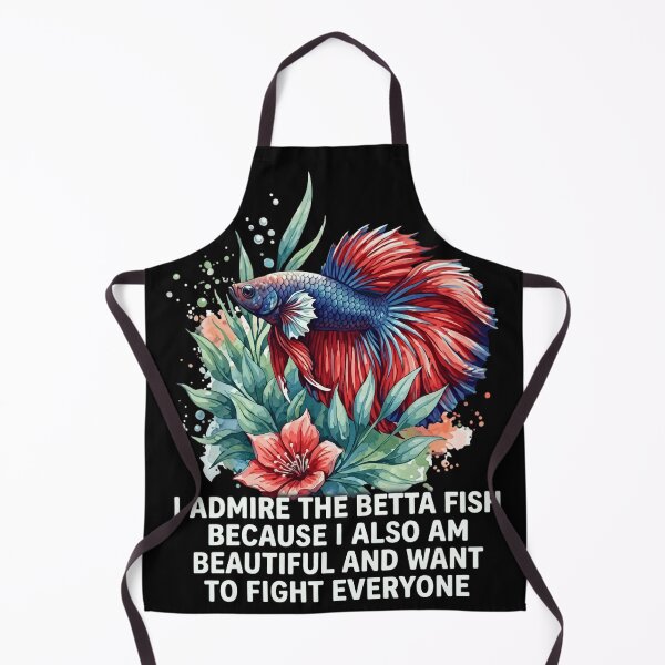 Item preview, Vibrant Betta Fish Watercolor Art - Funny Beautiful and Feisty Quote designed and sold by haitrieuic96.