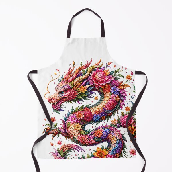 Item preview, Floral Dragon designed and sold by Art That Blooms.