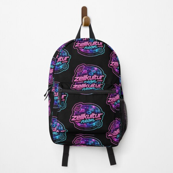 Item preview, Zellkultur Neon Cyberpunk Logo | Futuristic Biotech Synthwave Design designed and sold by Bhaskar Digital Art.