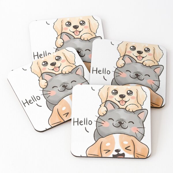 Item preview, Cute Puppy Stack Kawaii Art designed and sold by LYZ7VANI.