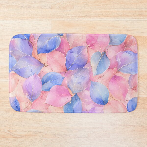 Item preview, Beautiful leaves pattern blue ,pink and purple  designed and sold by Heaven1111.
