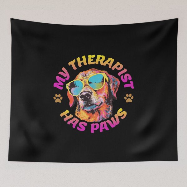 Item preview, Dog - My Therapist Has Paws designed and sold by bluesquidink.