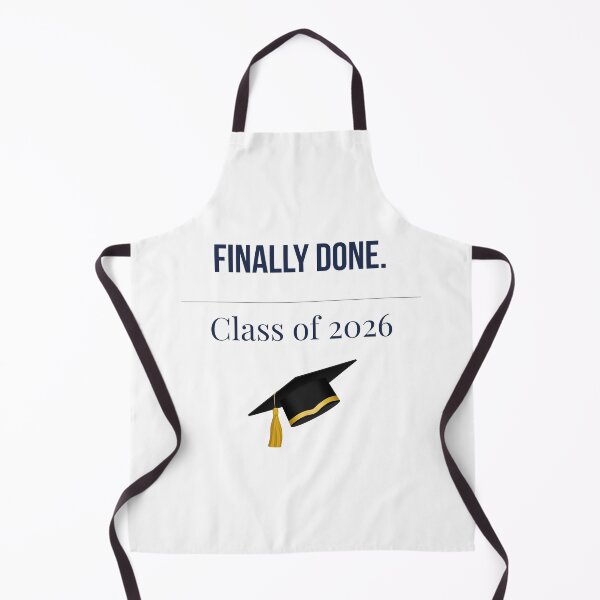 Item preview, Finally Done Class of 2026 Graduation T-Shirt Gift Graduate designed and sold by Niche-Forge.