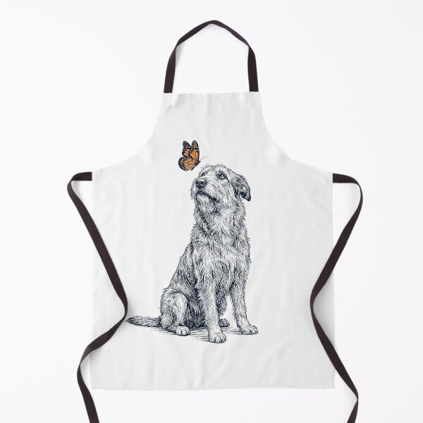 Item preview, Vintage Berger Picard with Butterfly Dog Lover designed and sold by DoodleTortle.