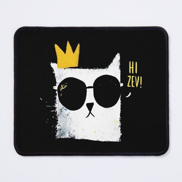 Item preview, Hi Zev Dungeon Crawler Carl Inspired Cool Cat Graphic designed and sold by Namerreh59Art.