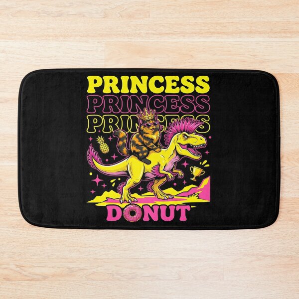 Item preview, Princess Princess Princess Donut Funny Cat Riding Dinosaur designed and sold by Namerreh59Art.