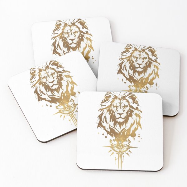 Item preview, Golden Lion King - Sacred Geometry Spiritual Art designed and sold by Hou$e of Art .