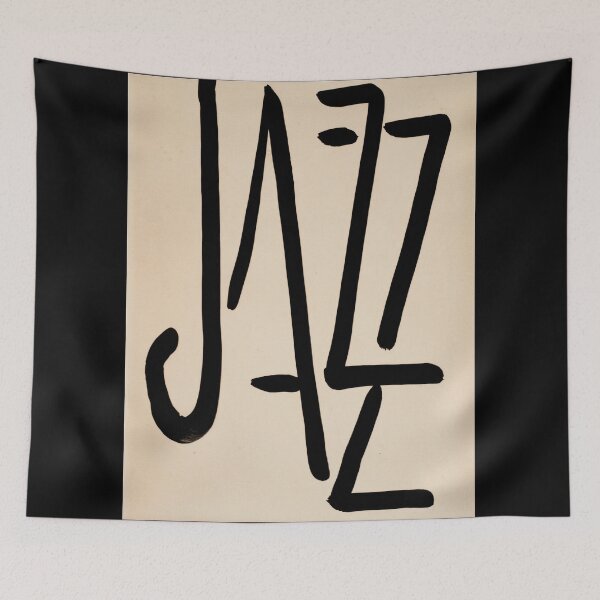 Item preview, Henri Matisse Poster: Jazz Title: Minimalist Jazz Typography Print designed and sold by artofuniverse.