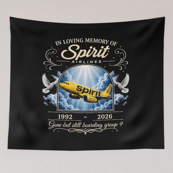 Item preview, In Loving Memory of Spirit Airlines 1992–2026 designed and sold by Namerreh59Art.