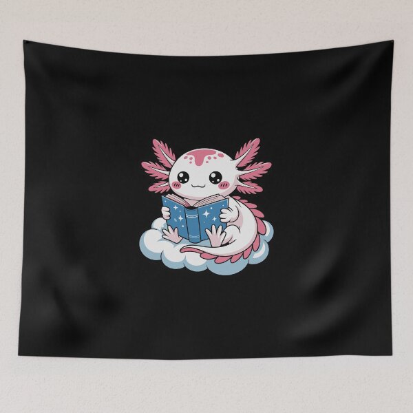 Item preview, Axolotl Reading a Book designed and sold by jkrphoto.