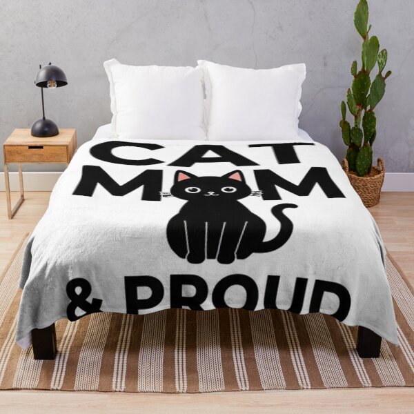 Item preview, Cat Mom and Proud T-Shirt - Funny Cat Mom Gift for Women designed and sold by HassanAhmed6666.
