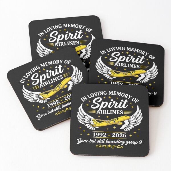 Item preview, In Loving Memory of Spirit Airlines 1992–2026 Gone But Still Boarding Group 9 designed and sold by Namerreh59Art.