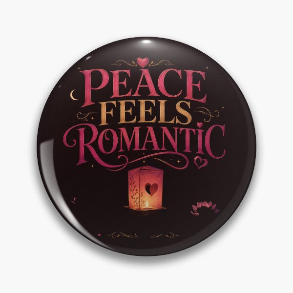 Item preview, Peace Feels Romantic - Calm & Serene Love Design designed and sold by JagrDesigns.