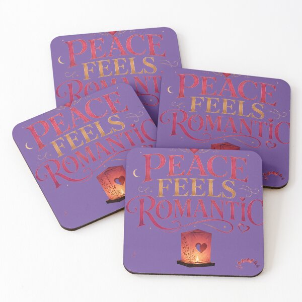 Item preview, Peace Feels Romantic - Calm & Serene Love Design designed and sold by JagrDesigns.