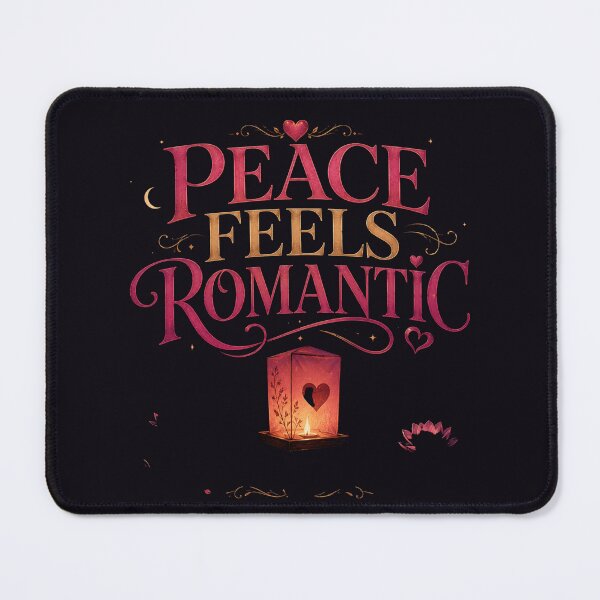 Item preview, Peace Feels Romantic - Calm & Serene Love Design designed and sold by JagrDesigns.