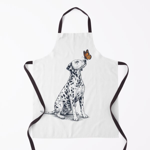 Item preview, Vintage Dalmatian with Butterfly Dog Lover designed and sold by DoodleTortle.
