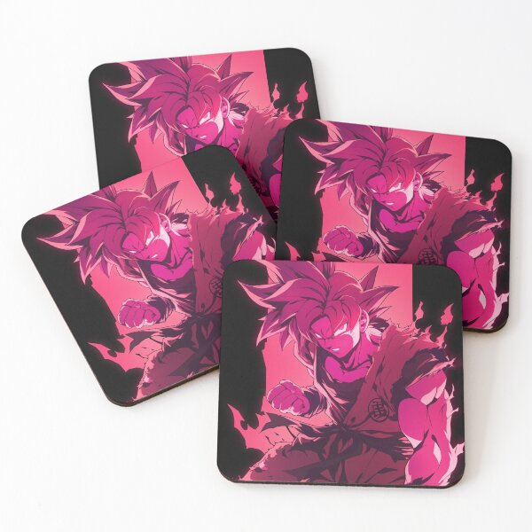 Item preview, Goku Super Saiyan God Kaioken Pink designed and sold by AnzDigital.