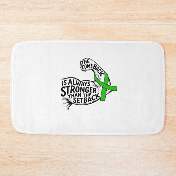 Item preview, The Comeback Is Always Stronger Than Setback Lymphoma Awareness designed and sold by Randomera.