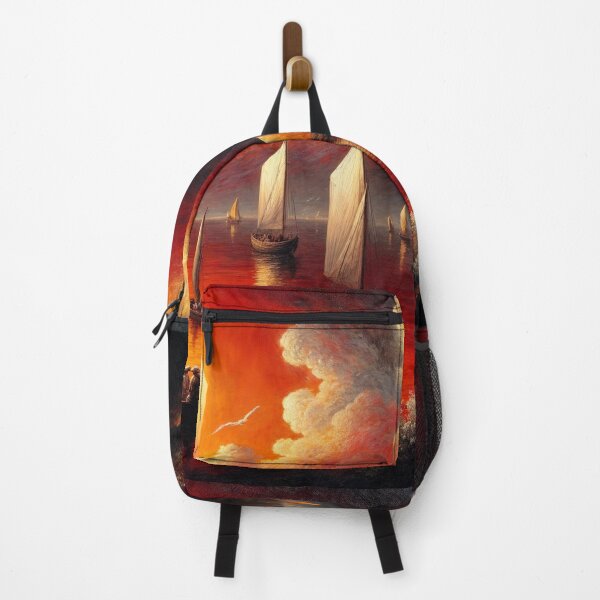 Item preview, Fleet of the Setting Sun designed and sold by Undersea Ai Art.