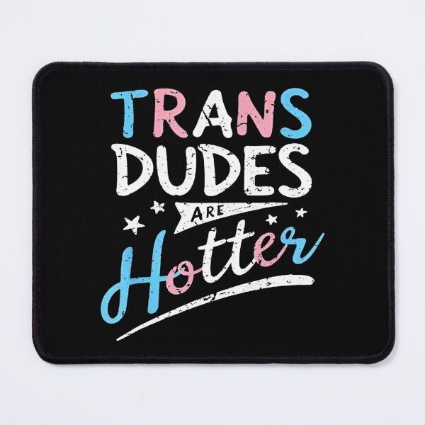 Item preview, Trans Dudes Are Hotter Funny Transgender Pride LGBT Flag Vintage Retro designed and sold by Namerreh59Art.