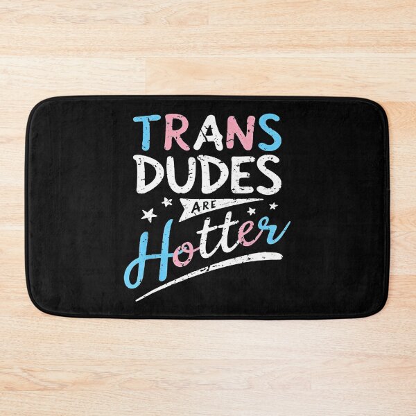 Item preview, Trans Dudes Are Hotter Funny Transgender Pride LGBT Flag Vintage Retro designed and sold by Namerreh59Art.