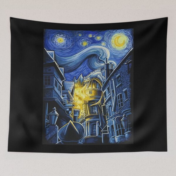 Item preview, night scene designed and sold by homedeco12.