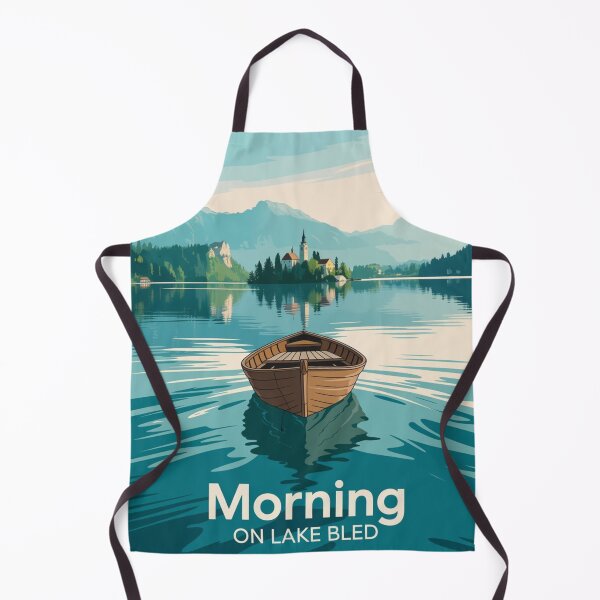 Item preview, Morning on Lake Bled | Cinematic Slovenia Travel Art designed and sold by Timeless Design.